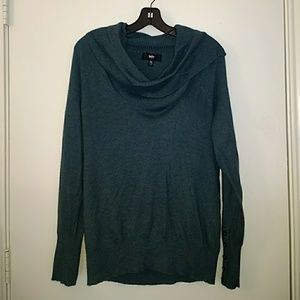 Loose turtleneck sweater